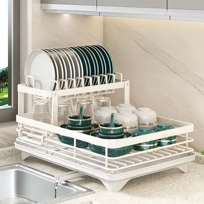 egouttoir vaisselle blanc