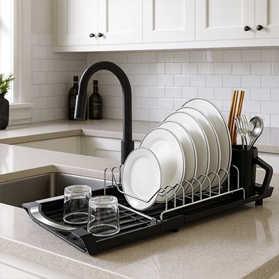 Egouttoir Vaisselle Gain d'Espace | KitchenOrg - Cuisitrucs