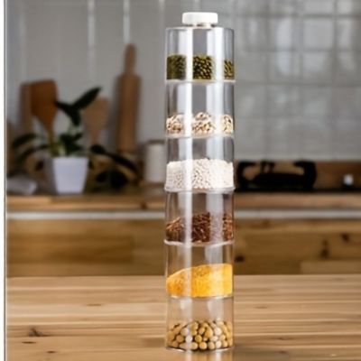 Épices rangement – 6 pots empilables - Cuisitrucs