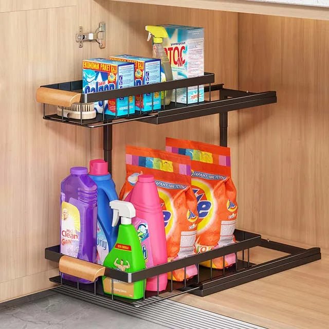 etagere sous evier pour buanderie