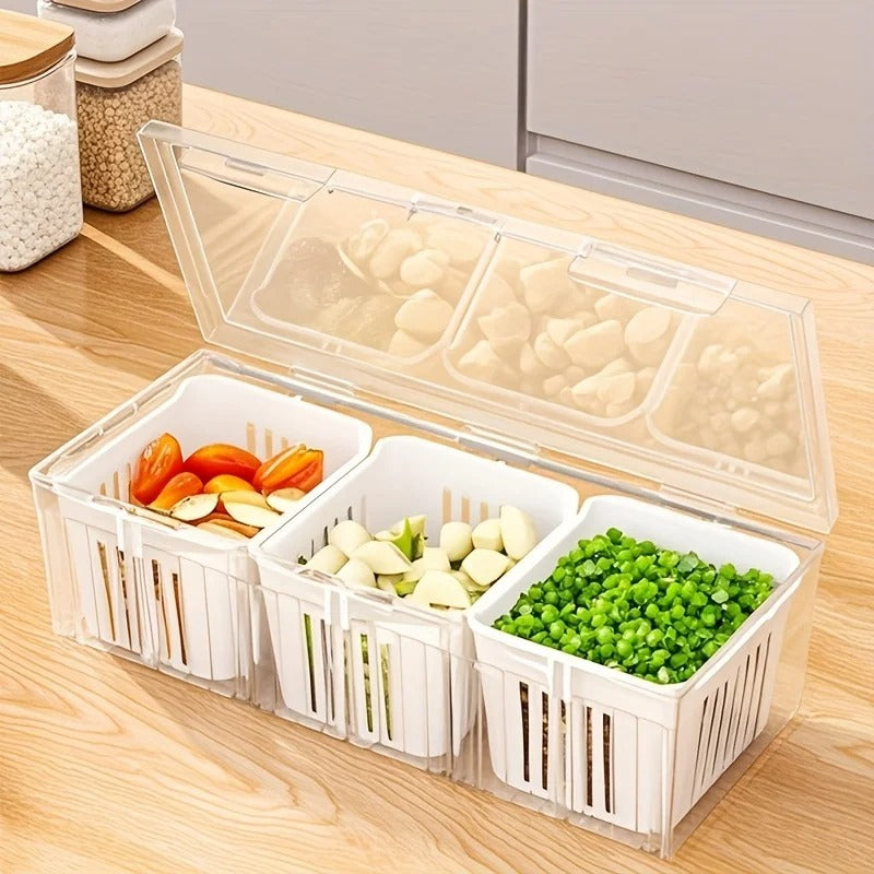 organisateur frigo avec divisions