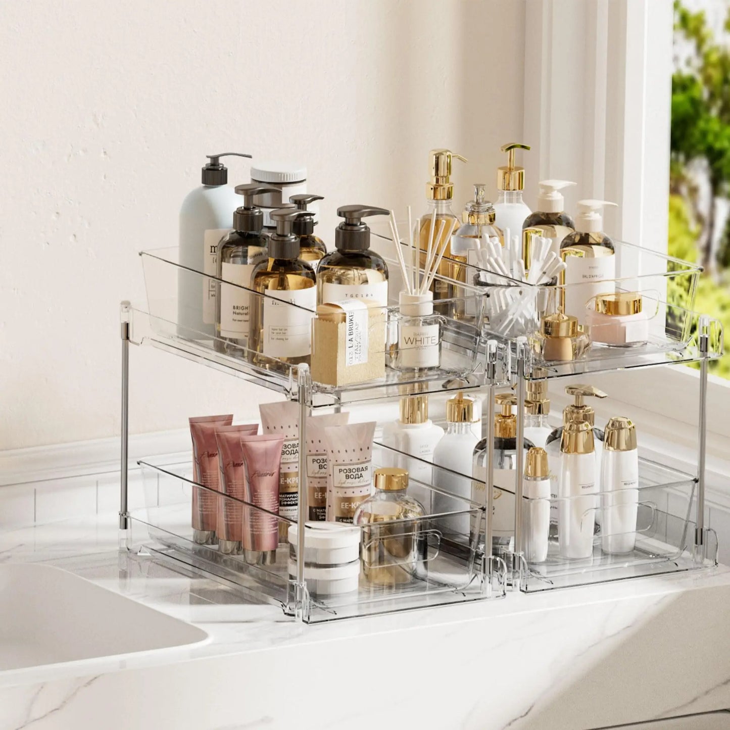 Organisateur sous evier | CristalGlide