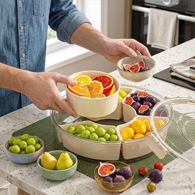 plateau tournant epices et condiments