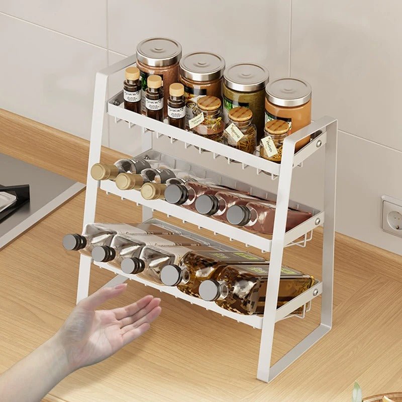 porte epices blanc trois etages