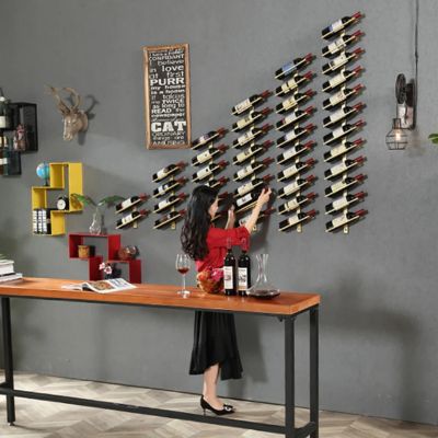 range bouteille mural decoratif