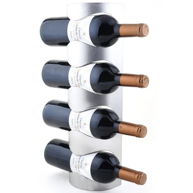 range bouteille mural en acier onoxydable