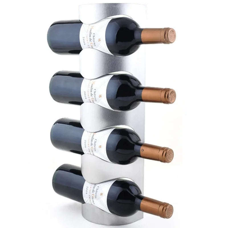 range bouteille mural en acier onoxydable