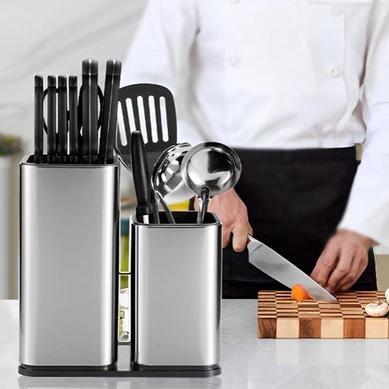 Range couvert â En acier inoxydable - Cuisitrucs
