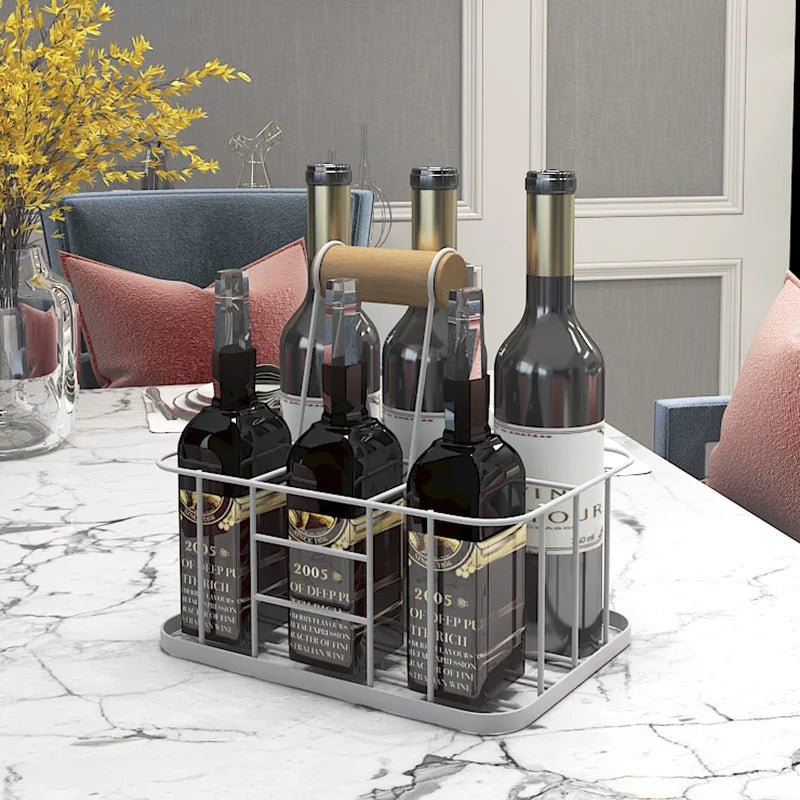 rangement bouteille portable