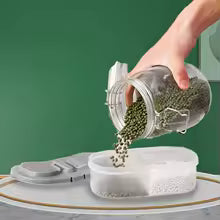 rangement epices tiroir gris