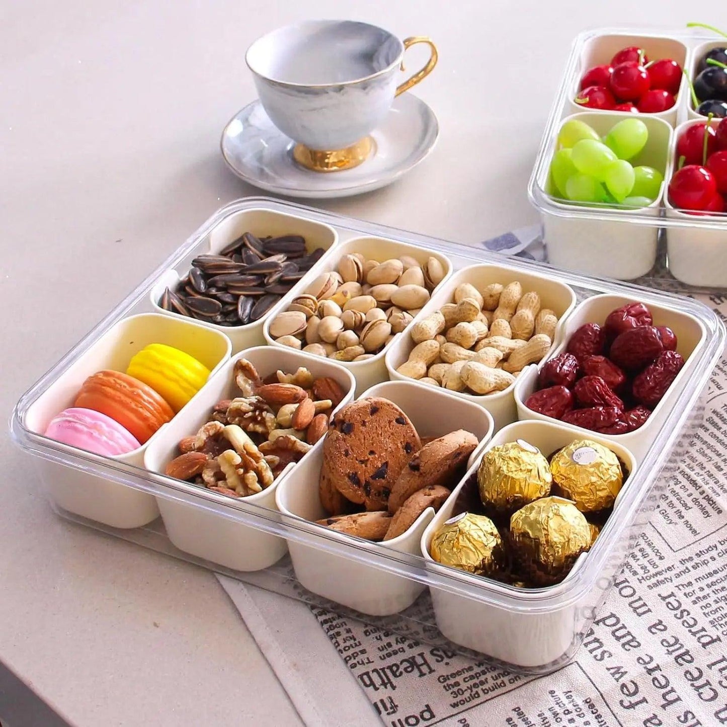 Rangement frigo - Plateau de service - Cuisitrucs