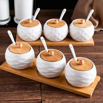 Support epices – Pots en céramique