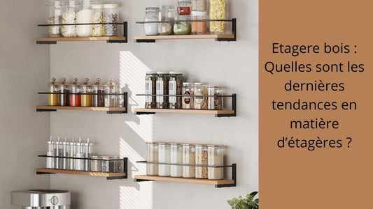 etagere bois