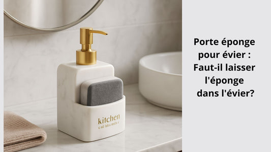 Porte éponge pour évier