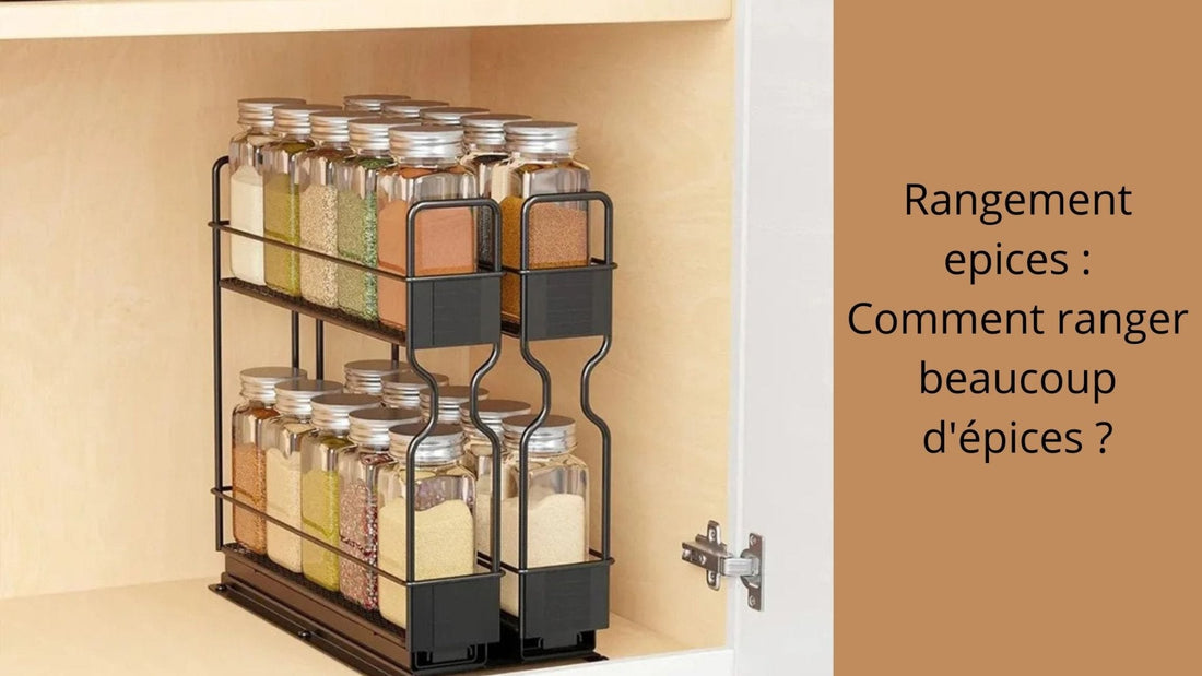 Rangement epices : Comment ranger beaucoup d'épices ?