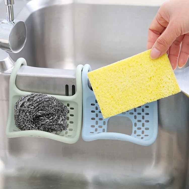 accroche eponge evier pliable