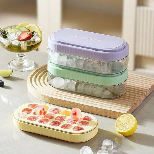 Bac a glacon - Avec couvercle - Cuisitrucs
