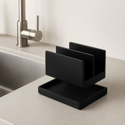 cache eponge cuisine compact