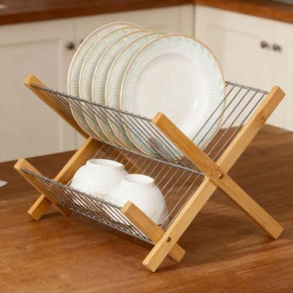 égouttoir vaisselle bois de bambou