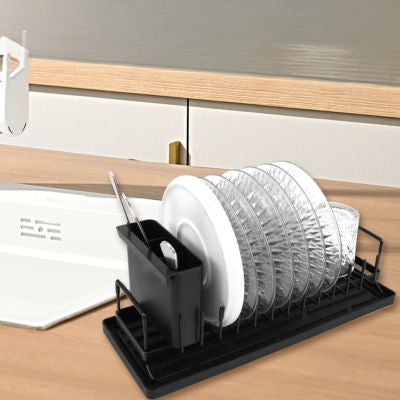 egouttoir vaisselle noir esthetique