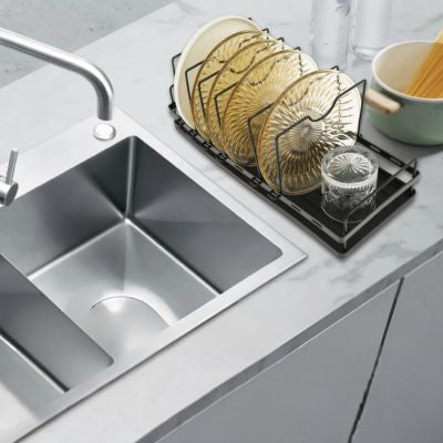 egouttoir vaisselle noir polyvalent