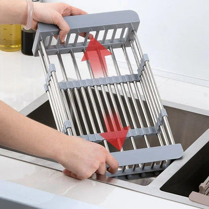 Égouttoir vaisselle sur évier – Inoxydable - Cuisitrucs