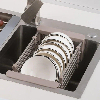 Égouttoir vaisselle sur évier – Inoxydable - Cuisitrucs