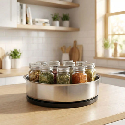 epices rangement en acier inoxydable