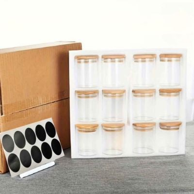 épices rangement kit de douze pots