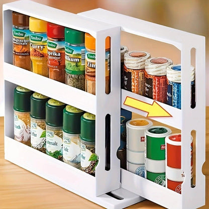 Étagère à épices - Coulissante - Cuisitrucs