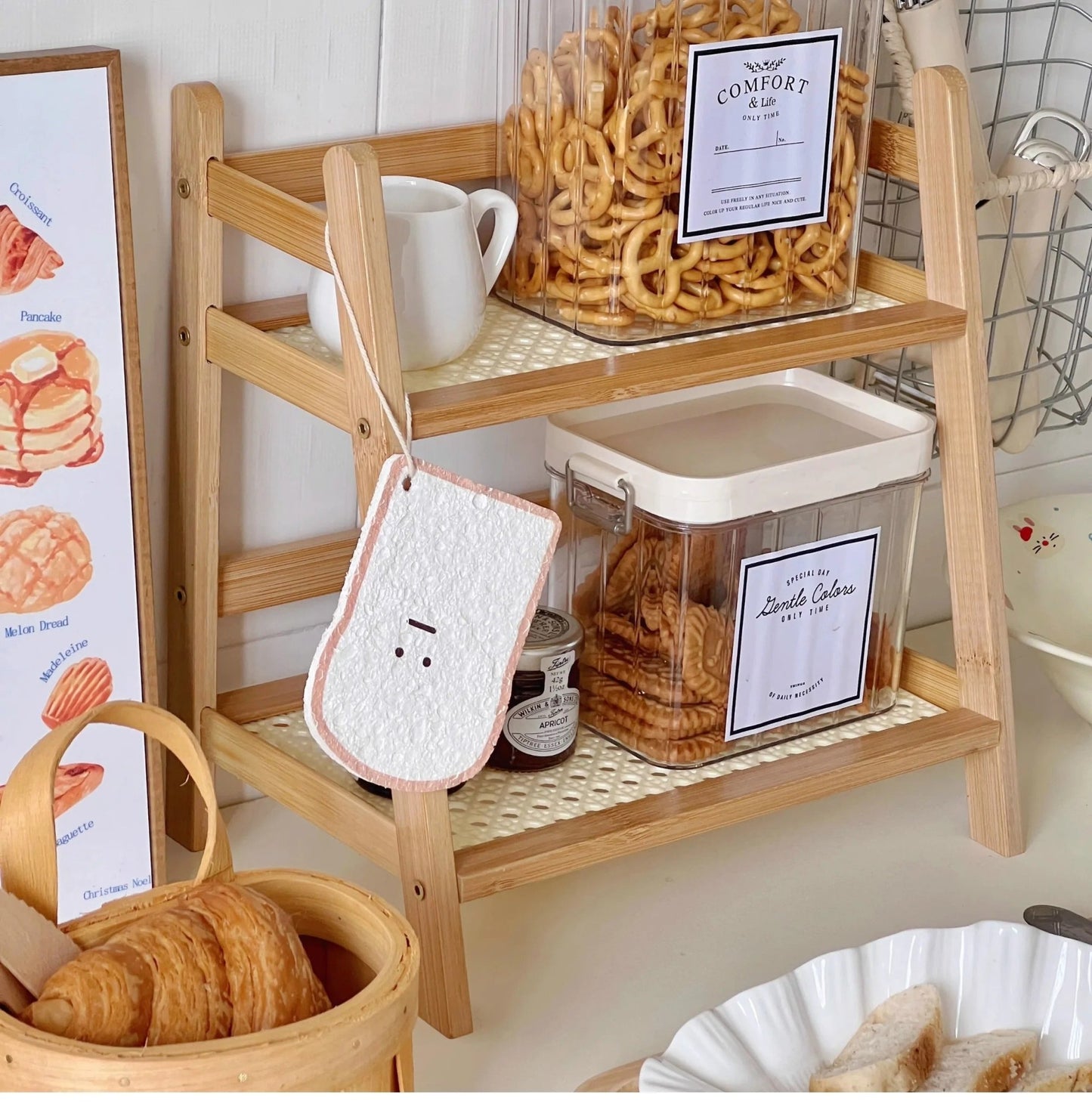 etagere bois de cuisine