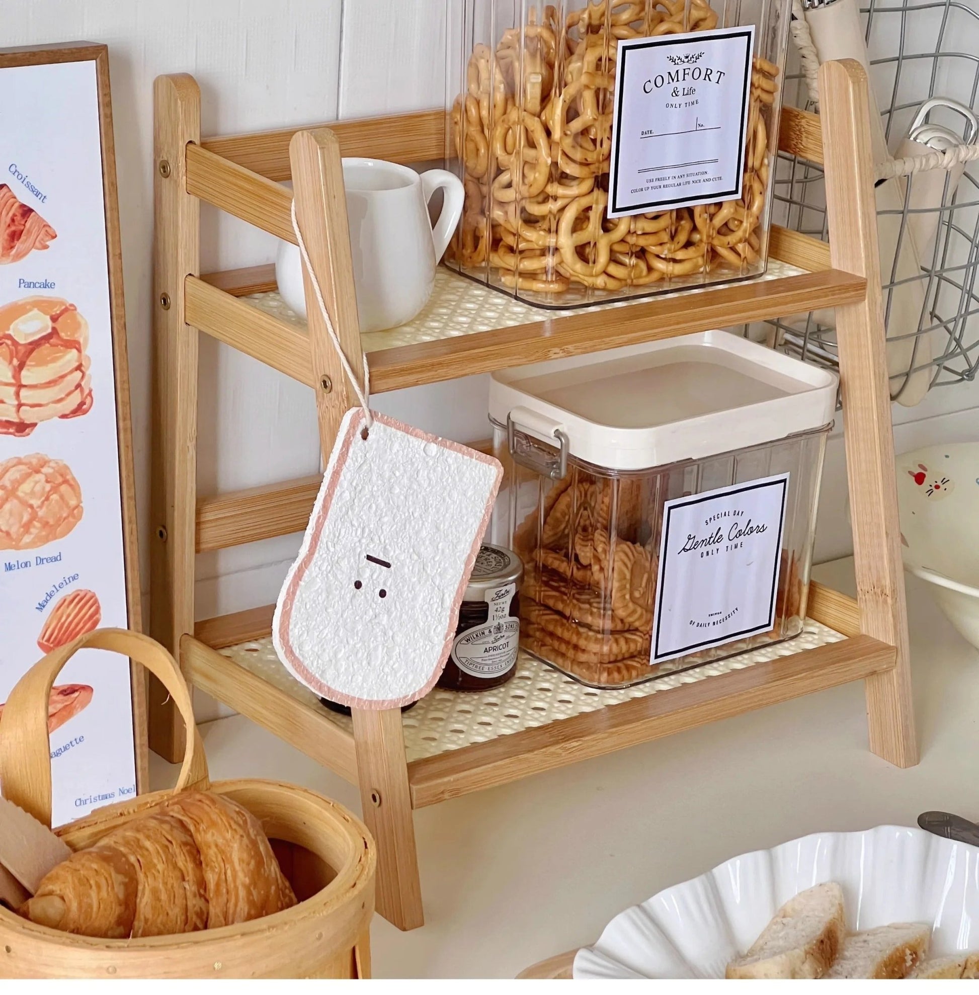 etagere bois de cuisine