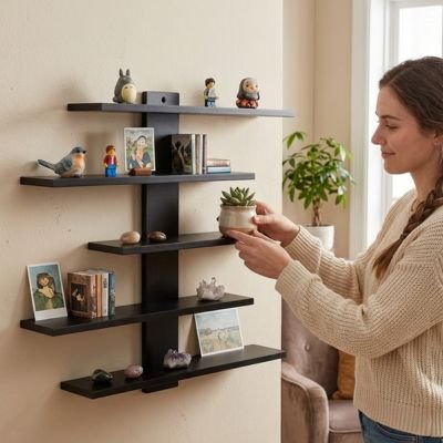 Etagere bois cuisine