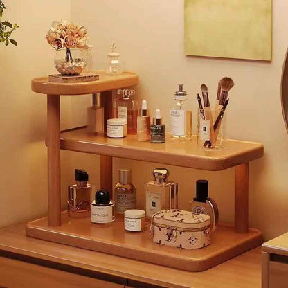 etagere bois de bambou