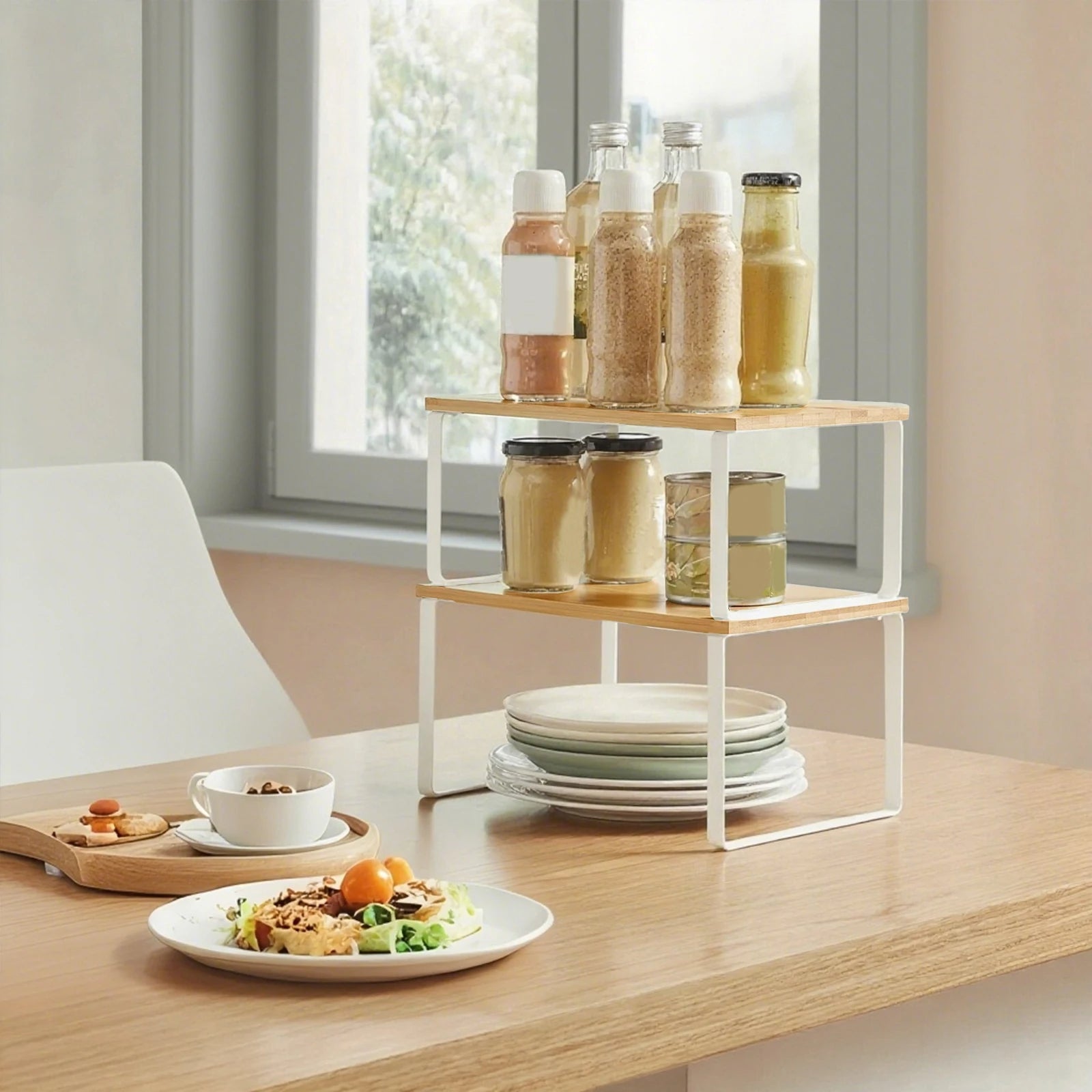 etagere bois pour la cuisine