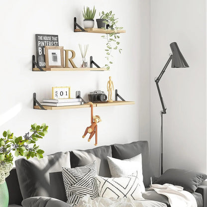 etagere bois murale decoratif