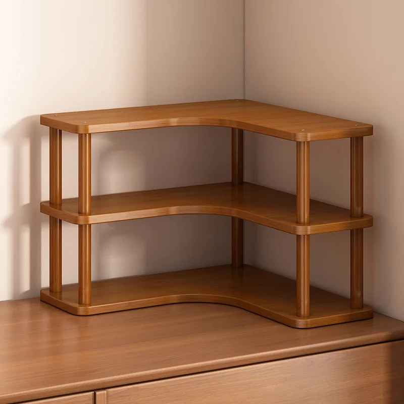 etagere bois pour cuisine angle