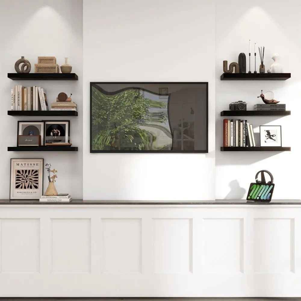 etagere bois pour cuisine élegant