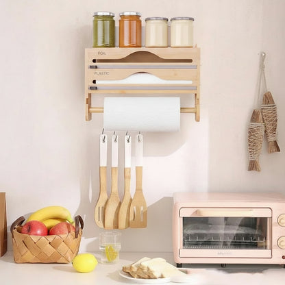 etagere bois pour cuisine mural