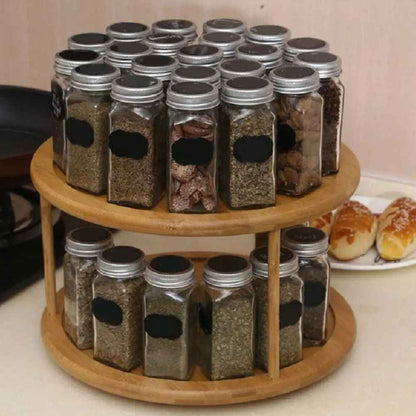 etagere bois pour cuisine rotative