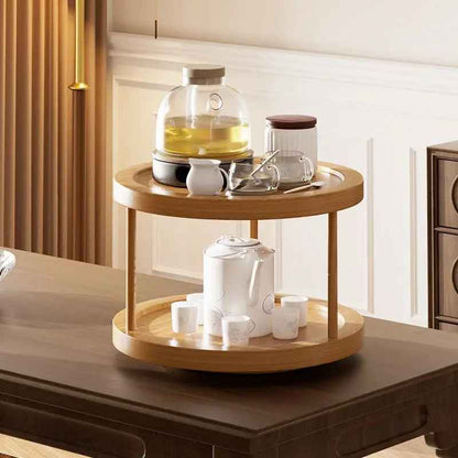 etagere bois pour cuisine tournante