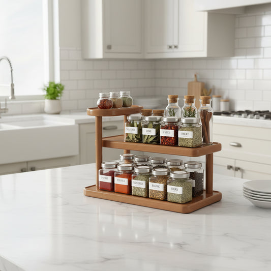 etagere bois pour épices