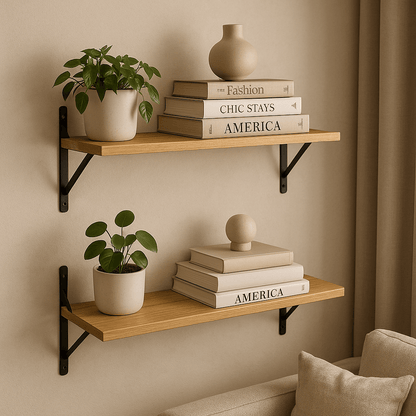 Etagere bois - Suspendu - Cuisitrucs