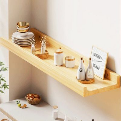 étagère cuisine bois à poser facilement