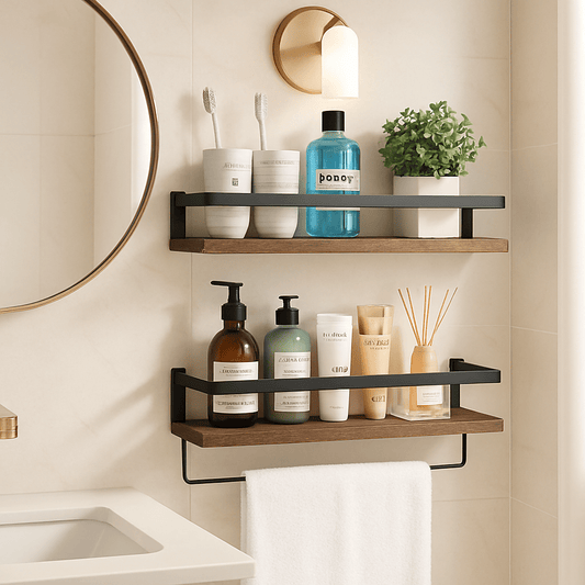 etagere en bois rustique
