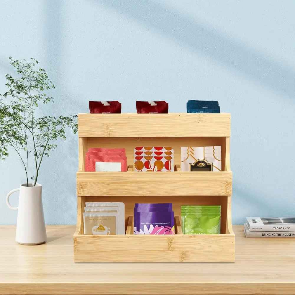 etagere en bois pour cuisine esthétique