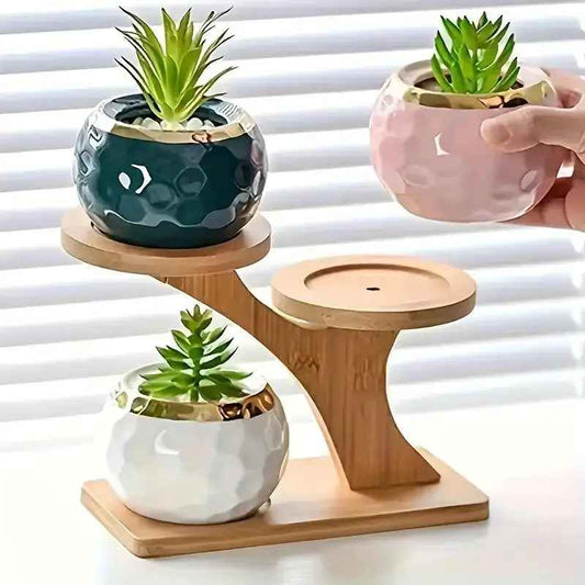 etagere en bois pour cuisine pour pots