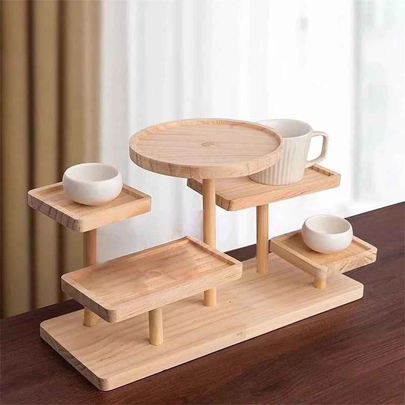 etagere en bois pour cuisine pratique