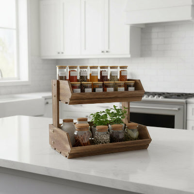 etagere en bois pour cuisine robuste