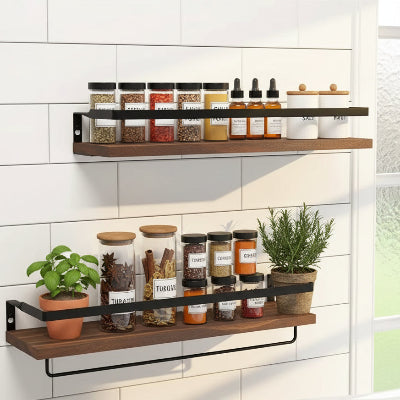 etagere en bois pour epices